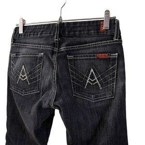 7 for all mankind A pocket Bootcut Size 28 gray jeans